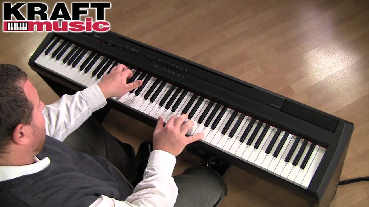 Kraft Music - Yamaha P-105 Demo with Adam Berzowski