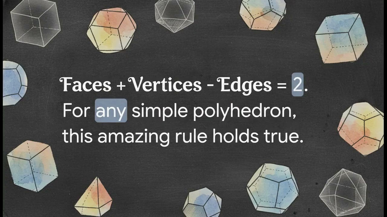 Representing 3D in 2D, The Secret Formula for Shapes - ICSE Class 8 Maths Chapter 19