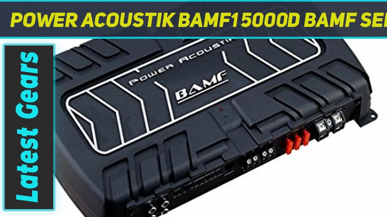 Power Acoustik BAMF1 5000D BAMF Series Monoblock - Review 2023