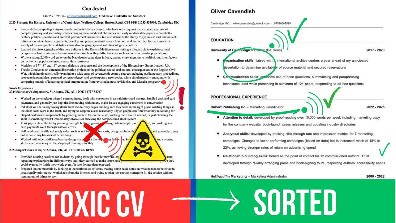 The *Secret CV Signals* costing you jobs!