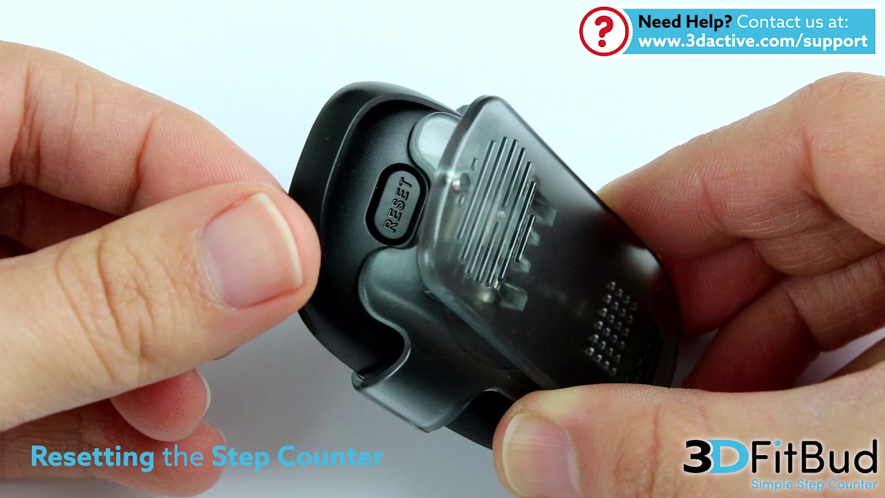 How to Activate and Operate the 3DFitBud Simple Step Counter 3D Pedometer (model A420S) by 3DActive