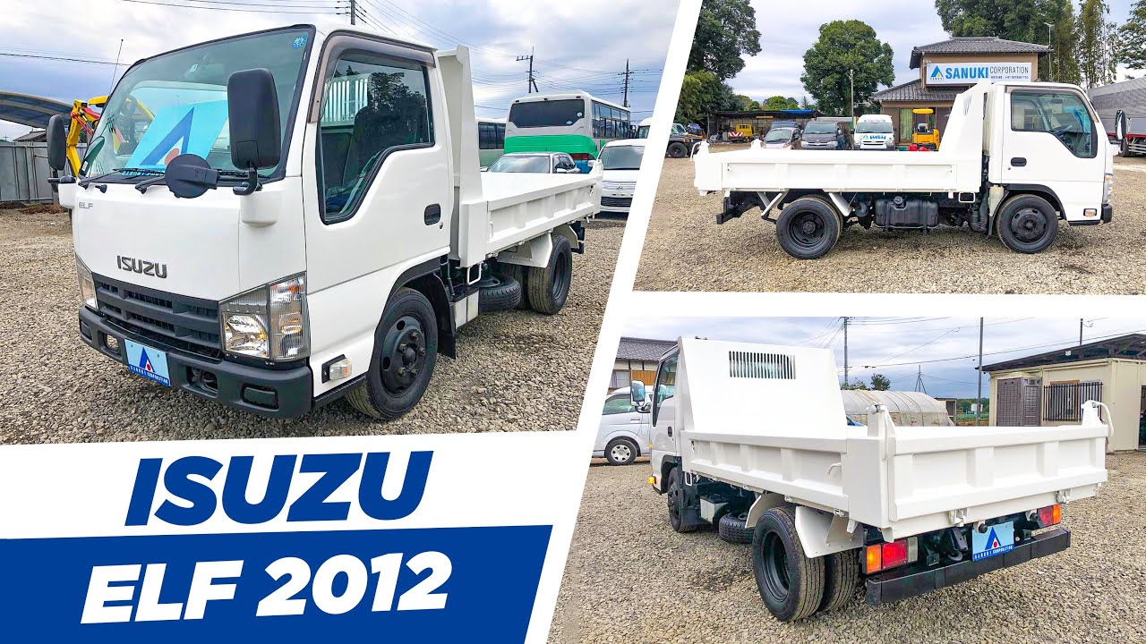 Isuzu ELF Dump Truck Review | Isuzu ELF Dump Truck for Sale in Japan | Japanese Dump Trucks