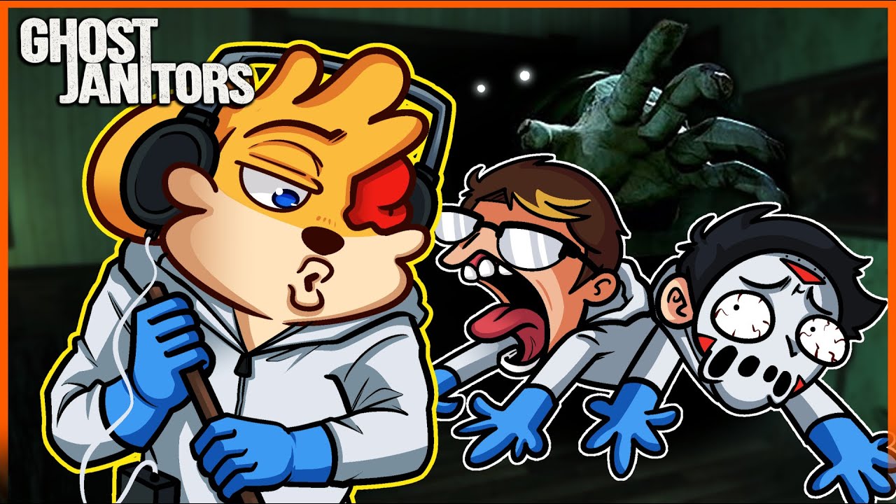 CLEANING CARTOONZ HAUNTED HOUSE!!! (FaceCam)  [Ghost Janitors]
