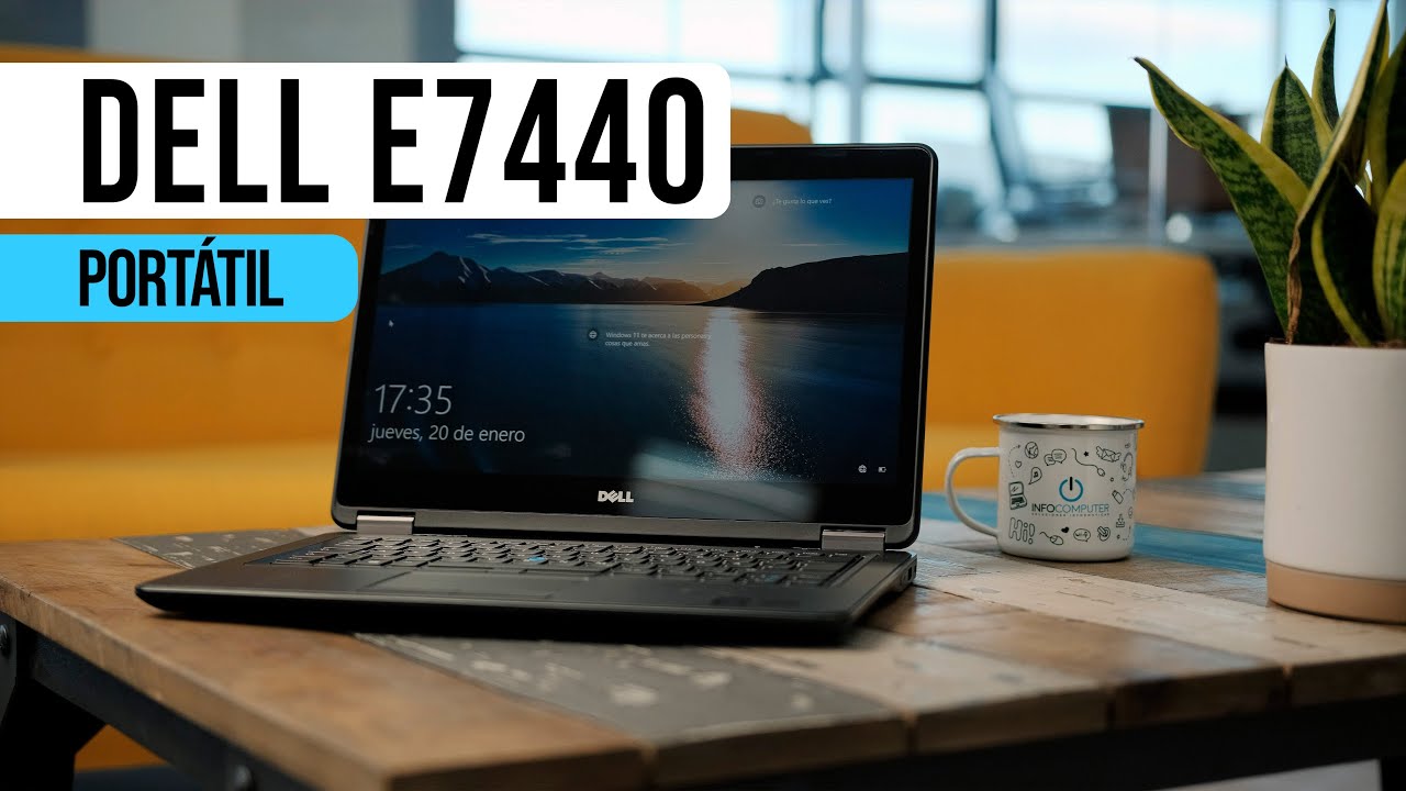 Portátil reacondicionado DELL Latitude  E7440 REVIEW ✅