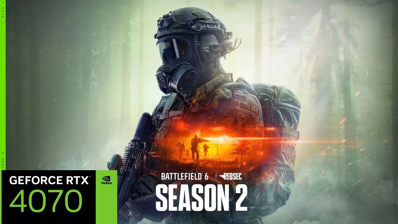 Battlefield 6 Season 2-  HP victus 16 -  [RTX 4070] High Settings