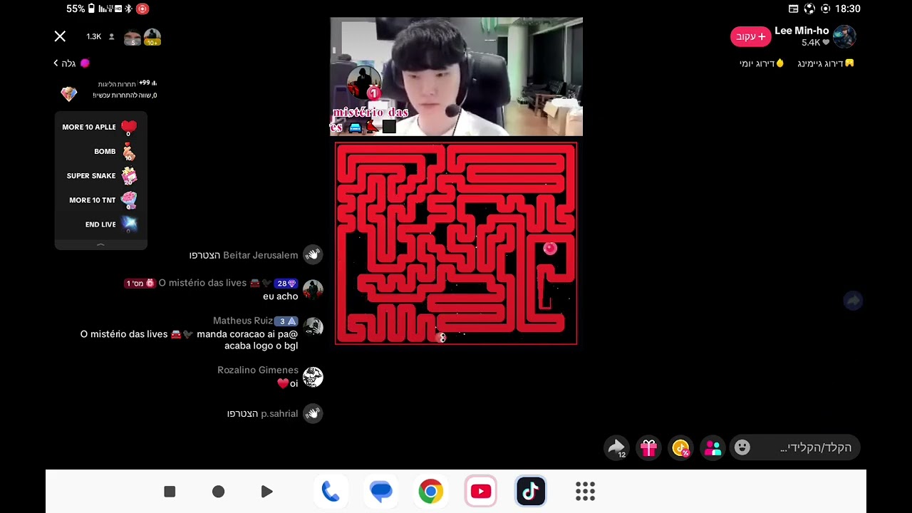הזוי: שחקן קוריאני משחק ב_snake בלי להיפסל???(כן)