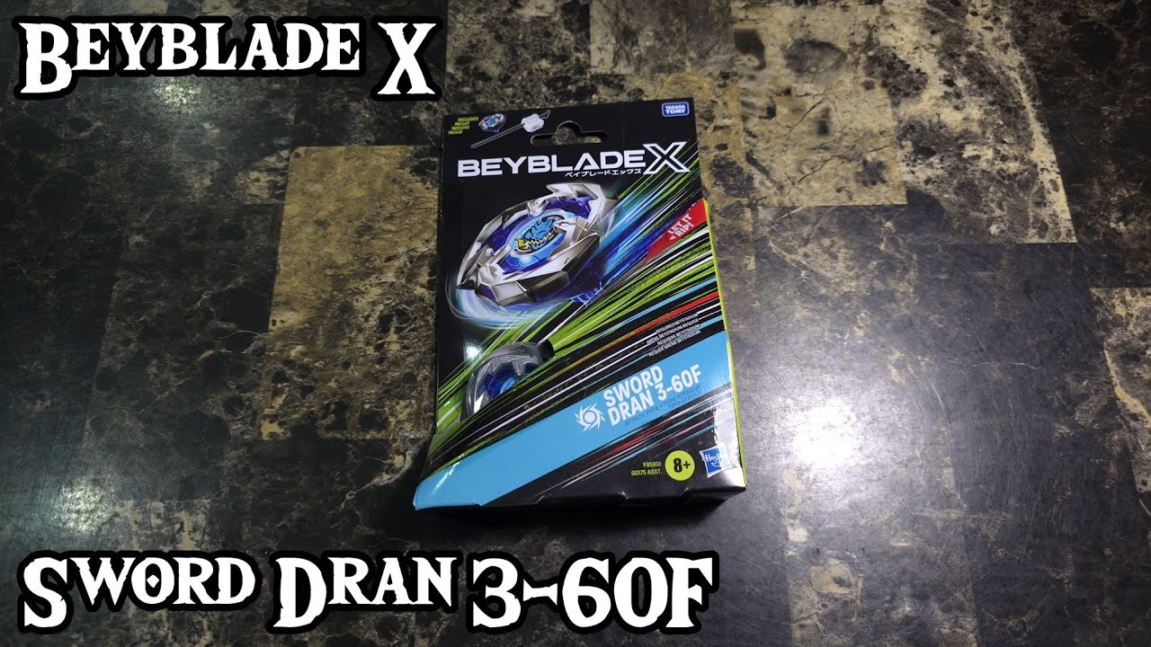Beyblade X Sword Dran 3-60F Unboxing Five Below