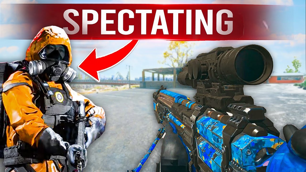 I Spectated a Nuke Skin that played like me in Warzone