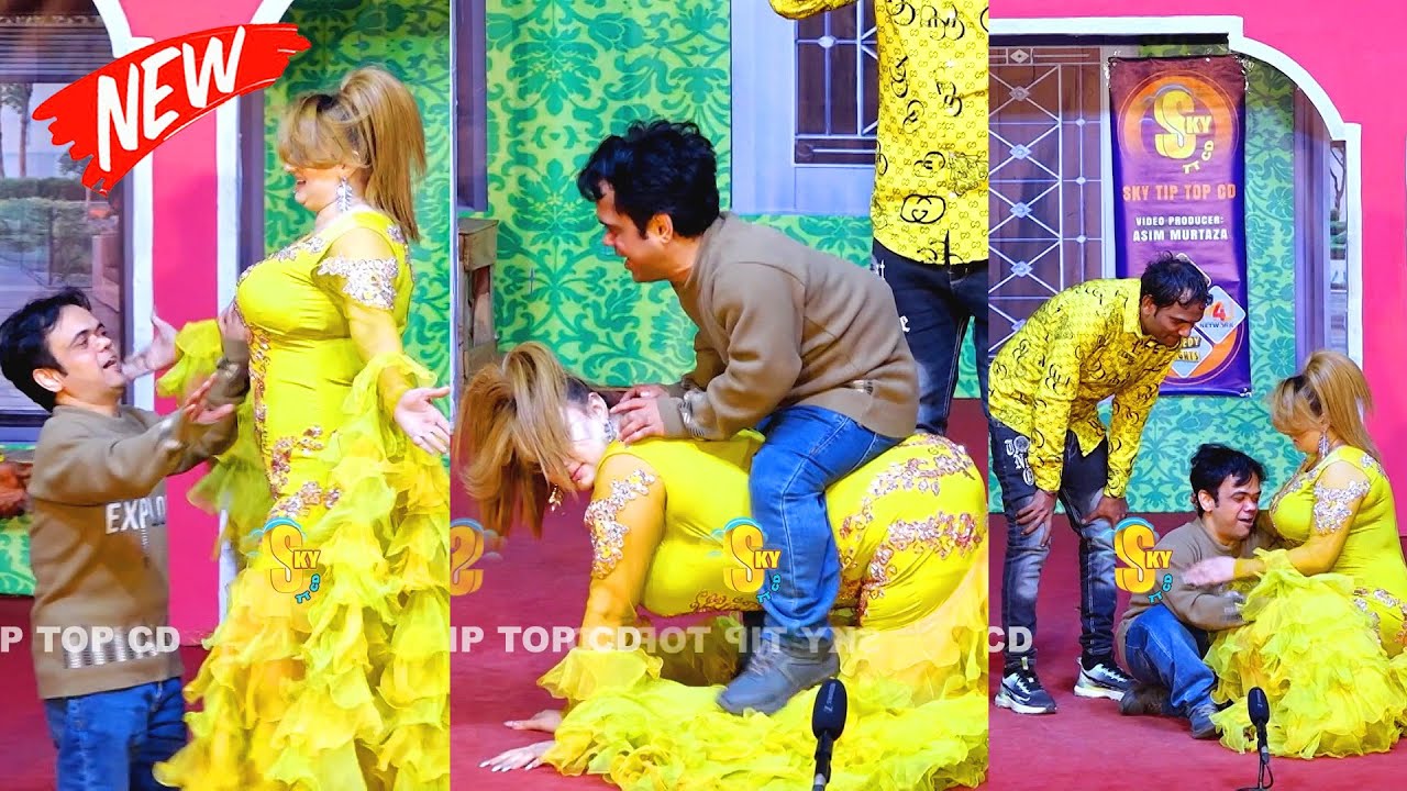 Vicky Kodu and Sheezah Butt | Asad Mukhra | Hamid Rangeela | New Stage Drama | Main Te Mera Dilbar