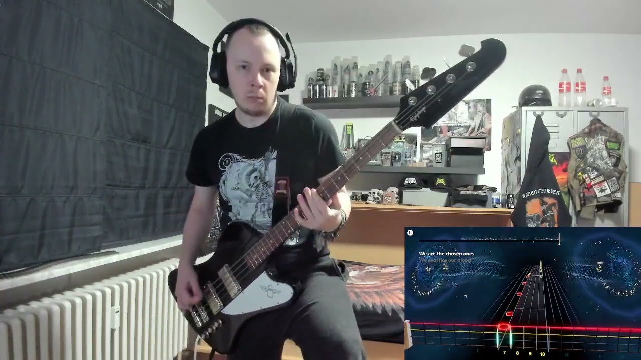 Dream Evil - The Chosen Ones - Bass Playthrough