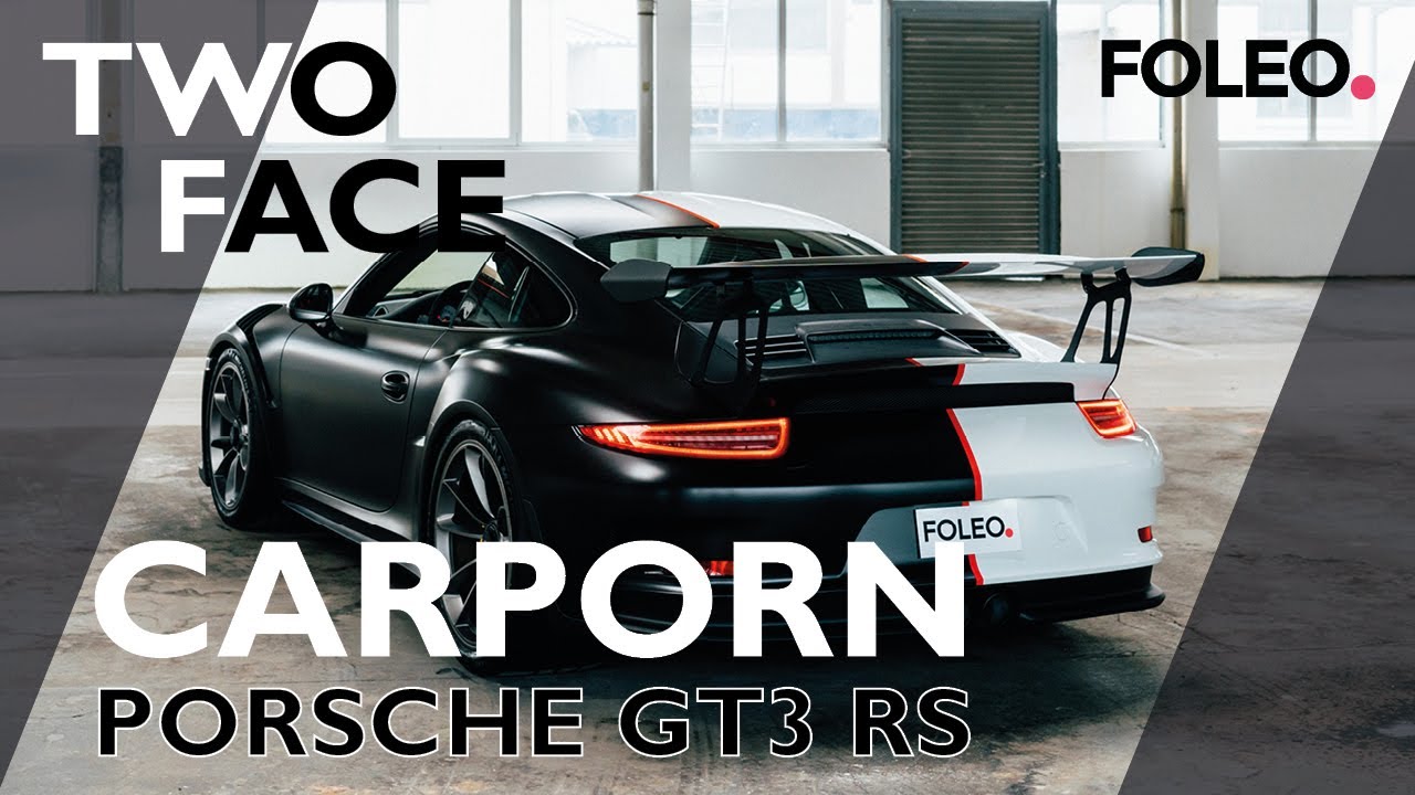FOLEO Autofolierung PORSCHE GT3 RS CarPorn foleo.de