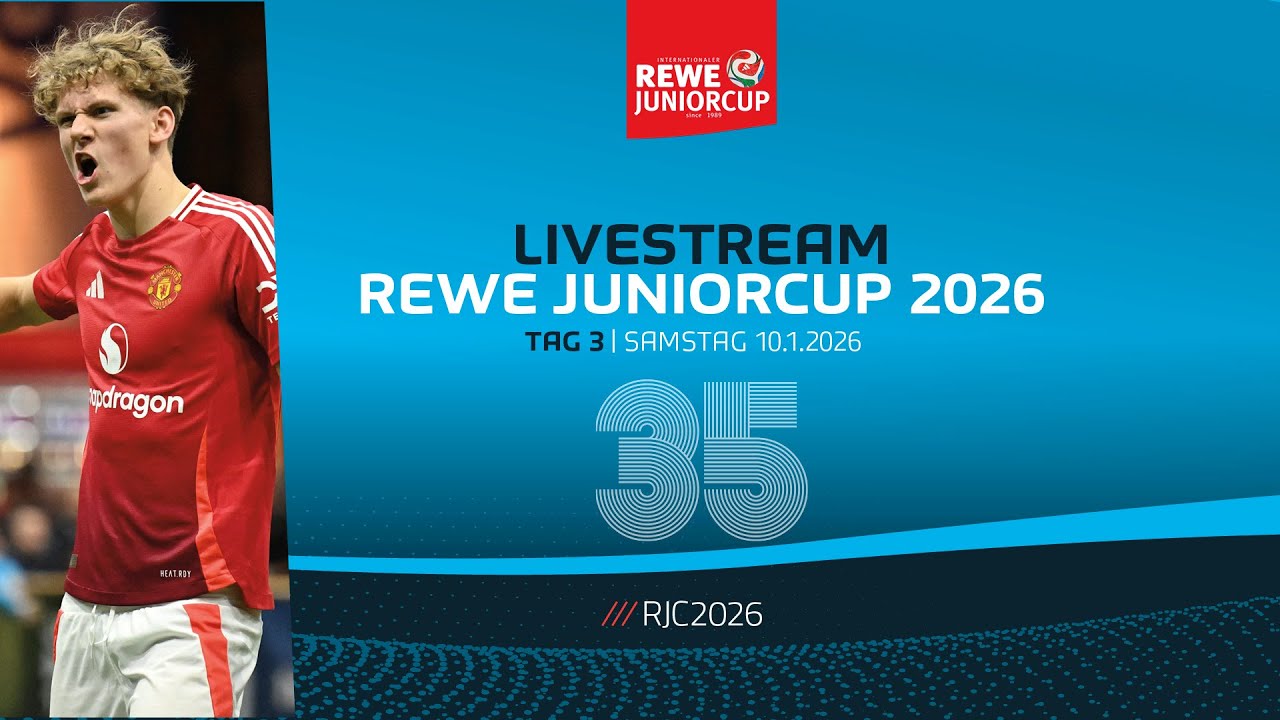 35. REWE  JUNIORCUP 2026 – LIVE | Tag 3 (10.01.2026)