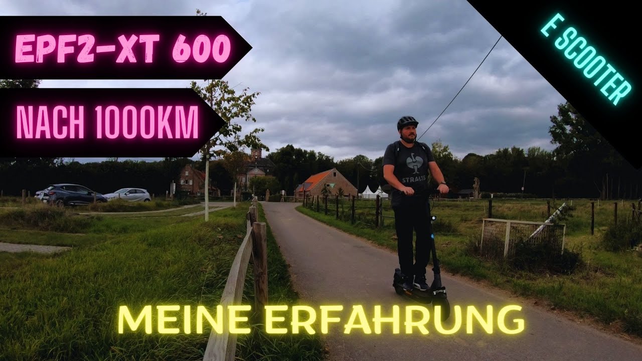 ePF-2 XT 600 nach 1000 km meine Erfahrung │ ePowerFun.de