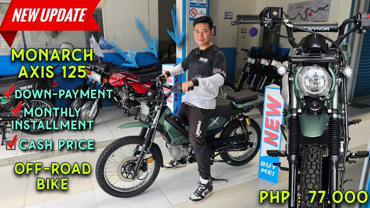 MONARCH AXIS 125 OFF ROAD BIKE