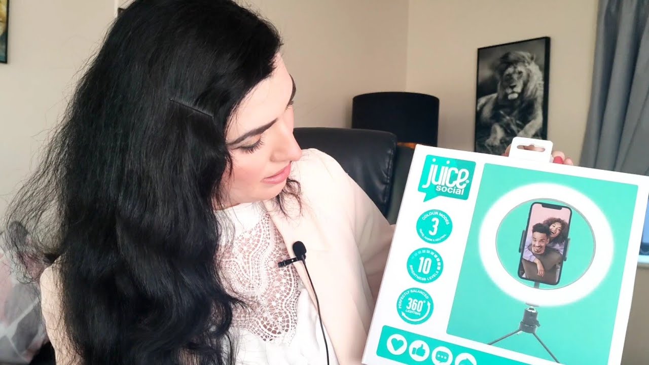 Ring Light Review | Juice Social Ring Light - Selfie light