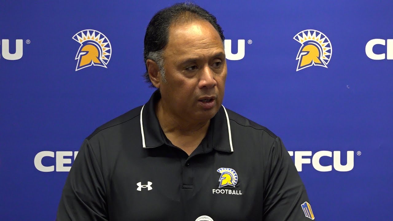 San José State Football Tuesday Press Conference (Hawai‘i)