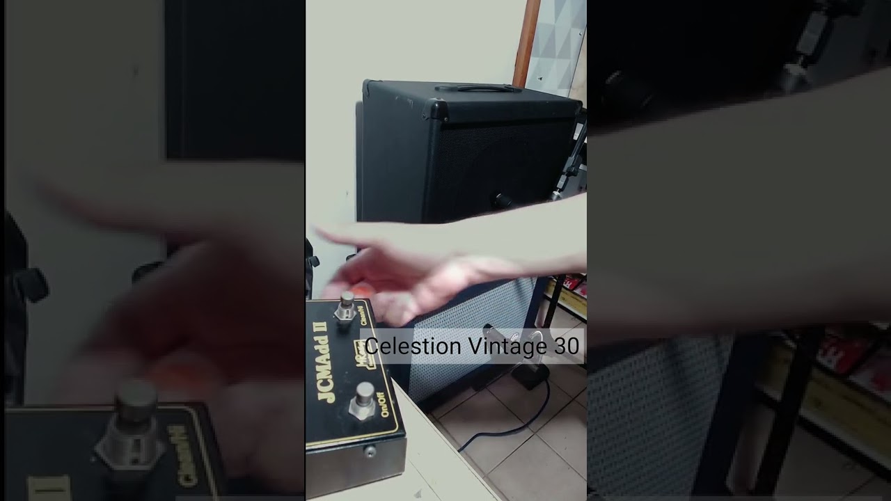 BGT Speakers InFlames vs Celestion Vintage 30 - gabinete médio