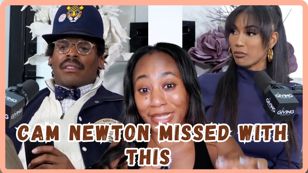 Cam Newton On A Podcast Says Women's Value Declines Everytime She Gives Birth- Viral Video