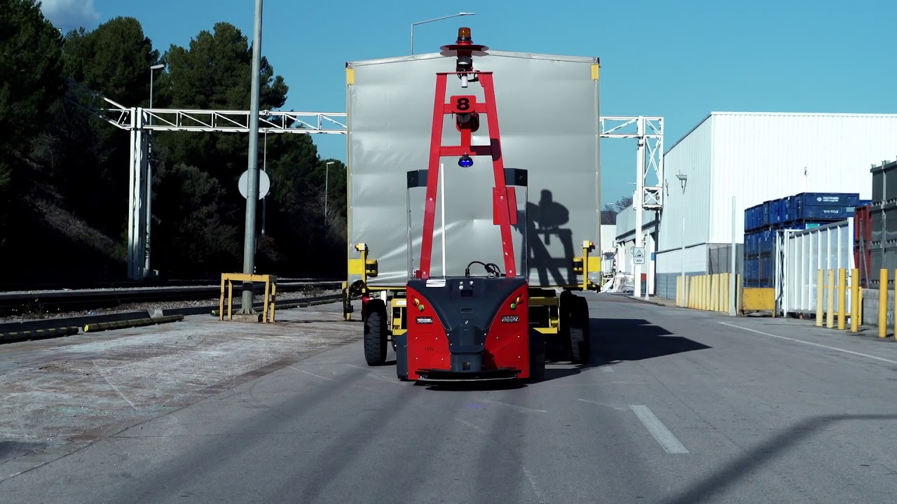 SEAT implements self-driven robots to automate outdoor parts transport