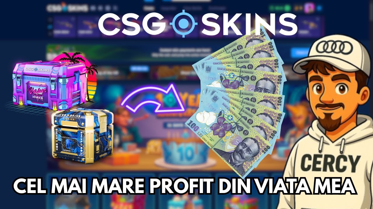 Cel mai mare profit din viața mea 😱 ( CSGO-SKINS )