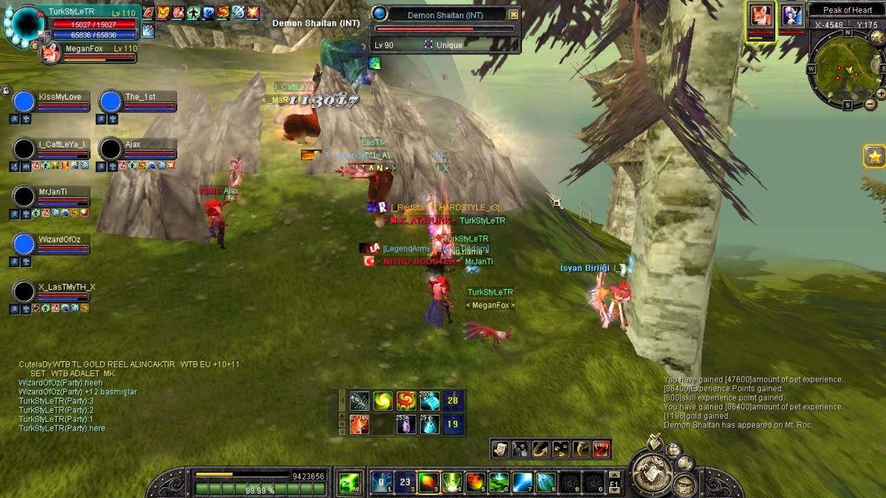 Silkroad Online 1v1 Unique Demon Shaitan