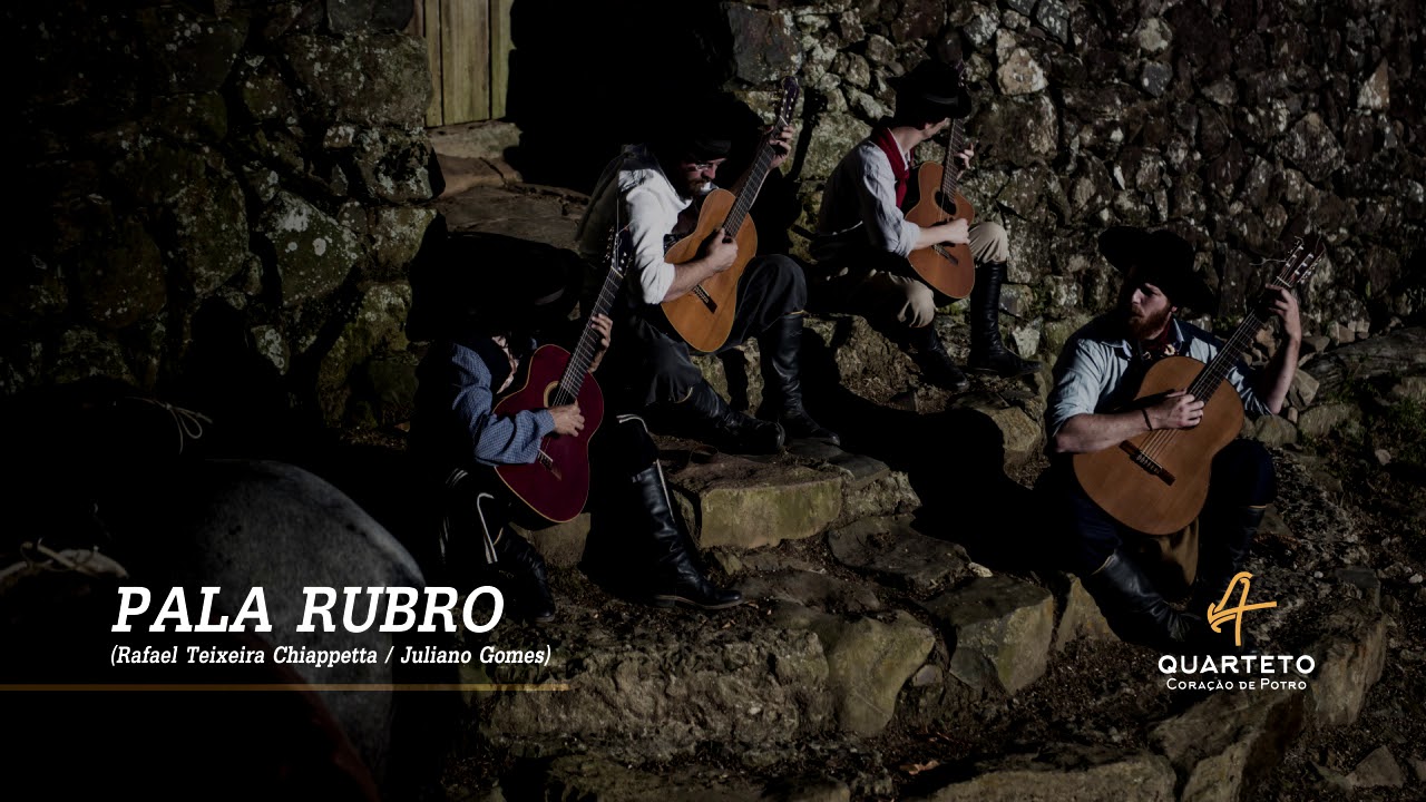 Quarteto Cora&ccedil;&atilde;o de Potro - Pala Rubro