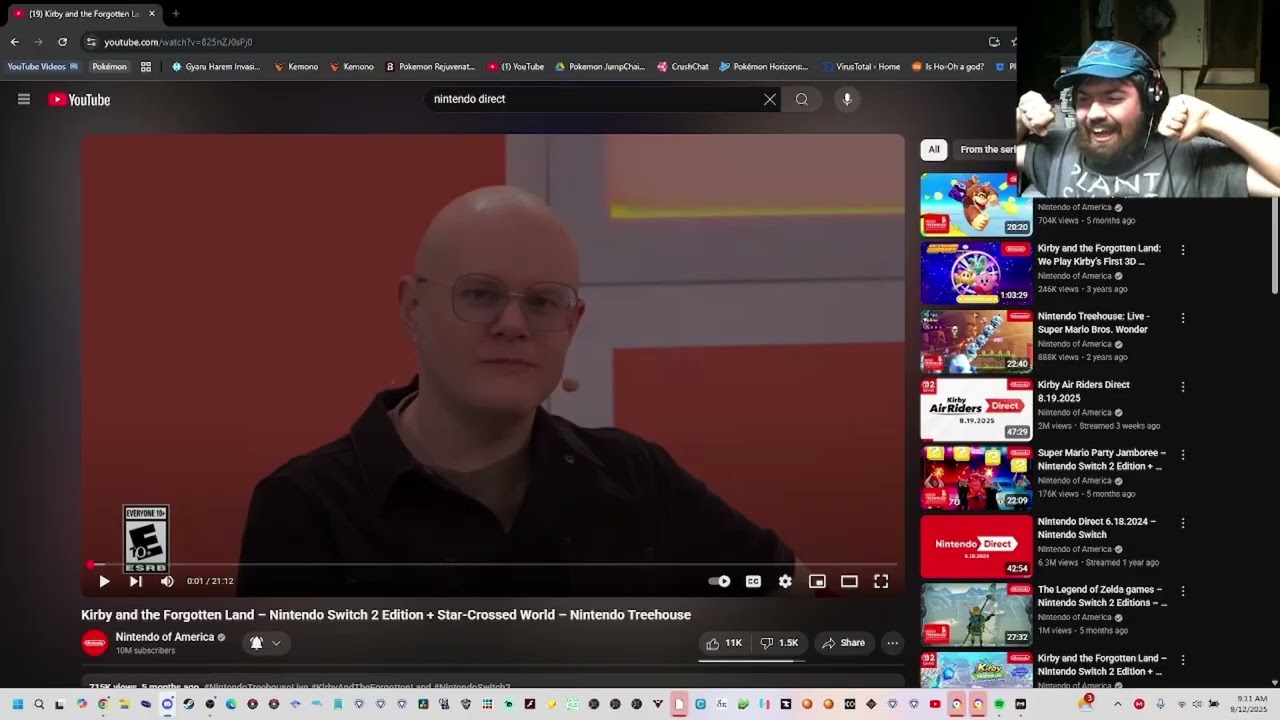 degencast react to Danganronpa 2x2 from the nintendo direct
