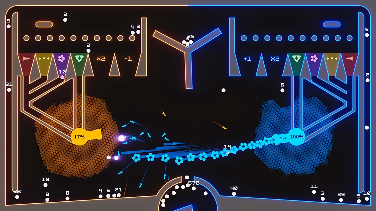 Core Destruction - Orange vs Blue (Marble Race)