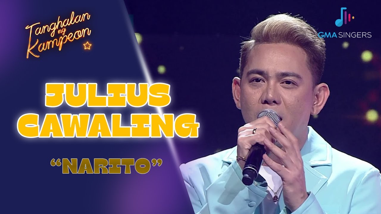 Julius Cawaling's 'Narito' rendition  | Tanghalan Ng Kampeon 3