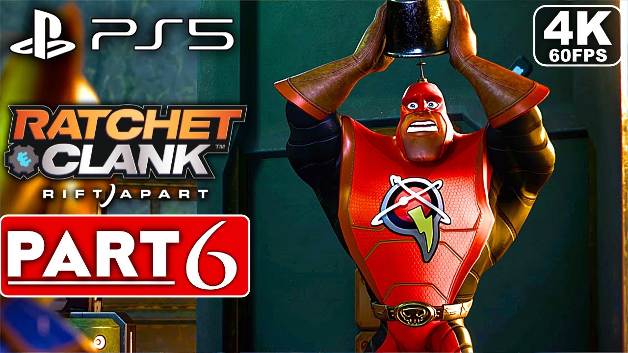 RATCHET AND CLANK RIFT APART PS5 Gameplay Walkthrough Part 6 [4K 60FPS] - No Commentary (FULL GAME)
