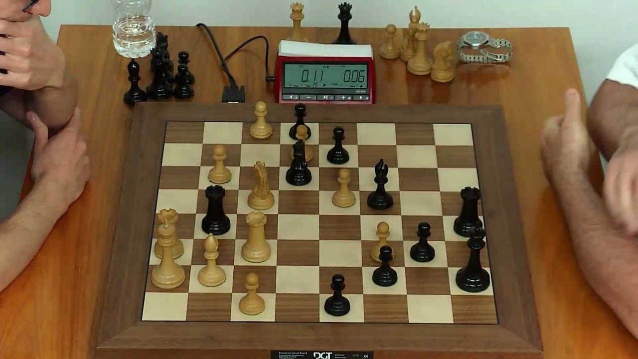 kasparov dando aula de xadrez blitz #10