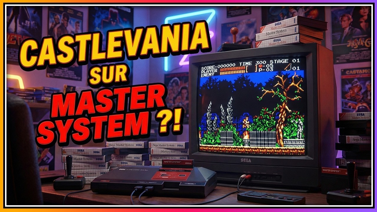 Castlevania sur Master System : UN superbe projet !