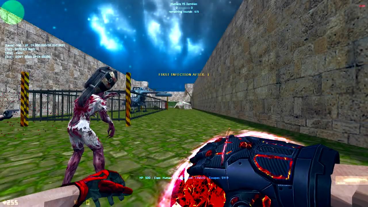 Techline Gaming Zombie Escape - ze_ultrapower_surfx - CS 1.6