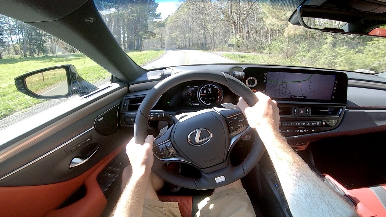 2022 Lexus ES 350 F Sport POV Drive, Impressions and ASMR