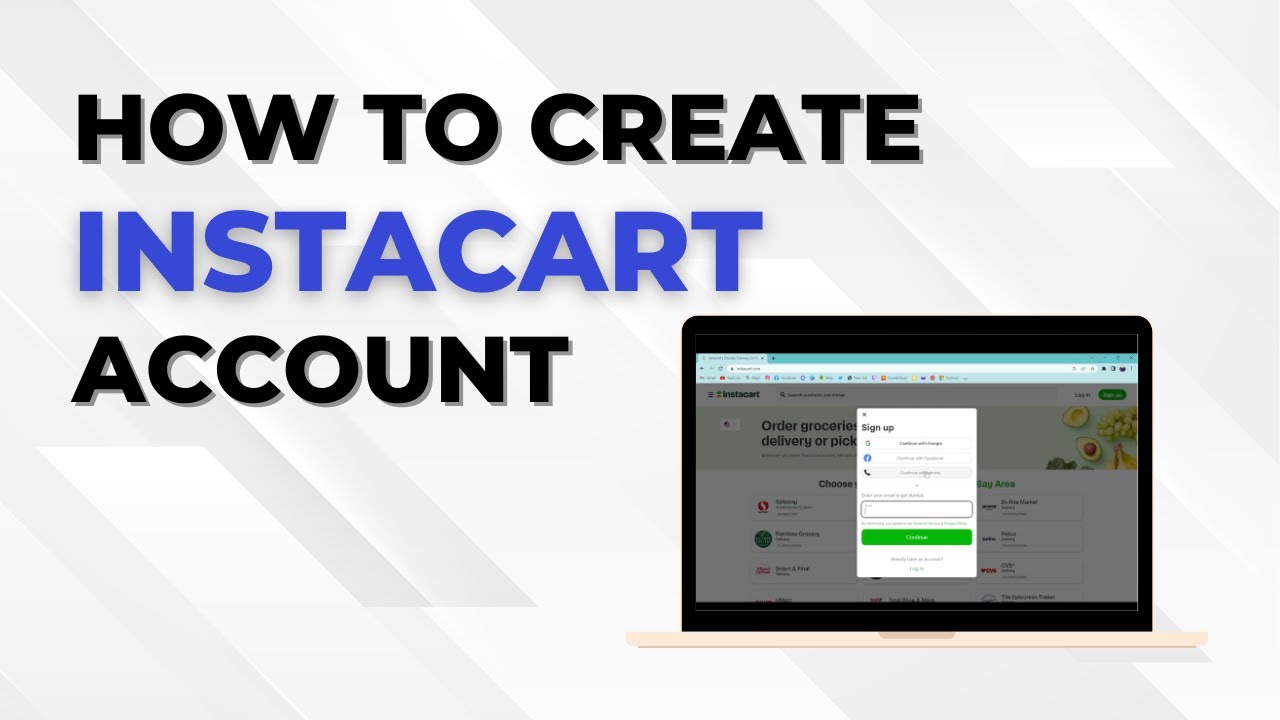 How to Create an Instacart Account