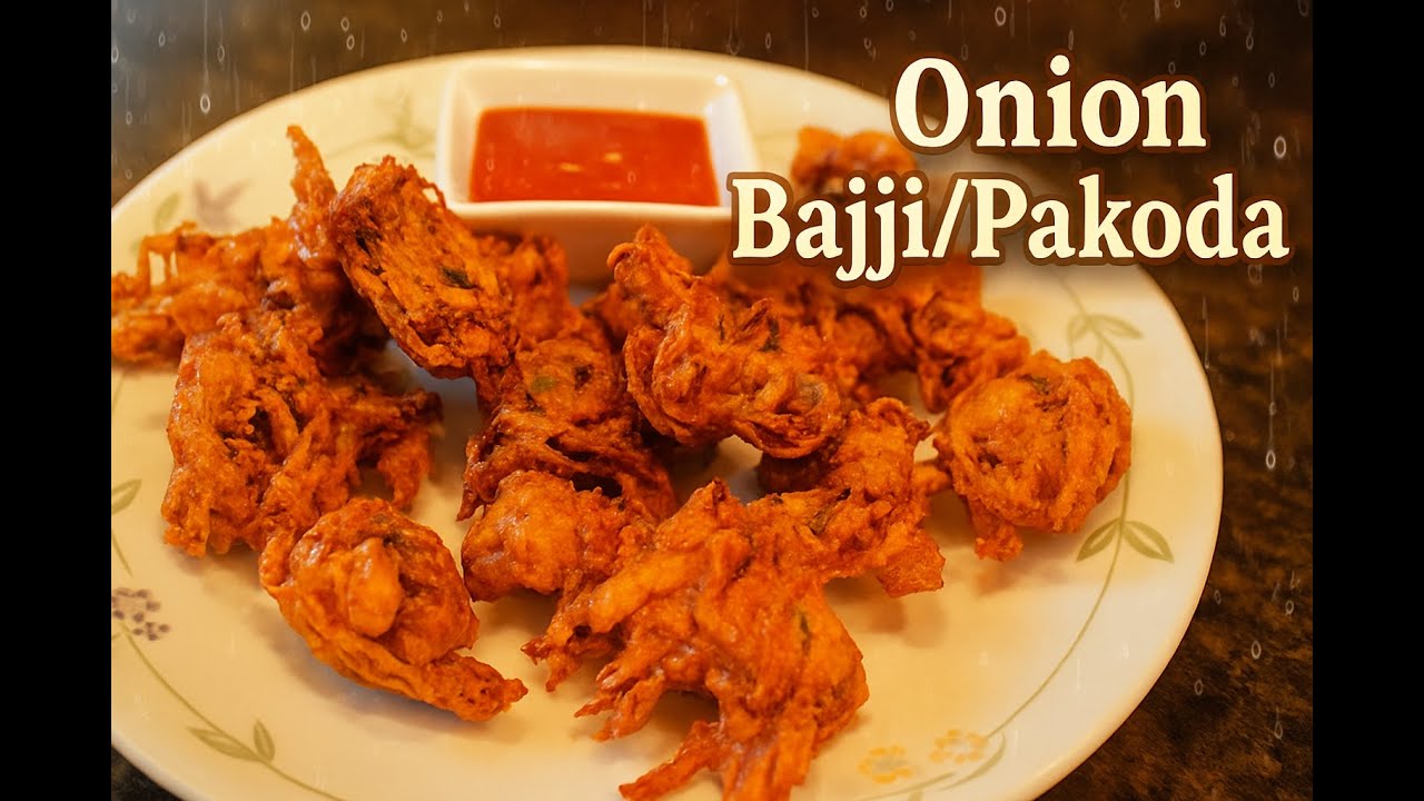 Easy recipe: Onion bajji | Onion pakoda | Tasty Evening snack | less ingredients | easy to prepare