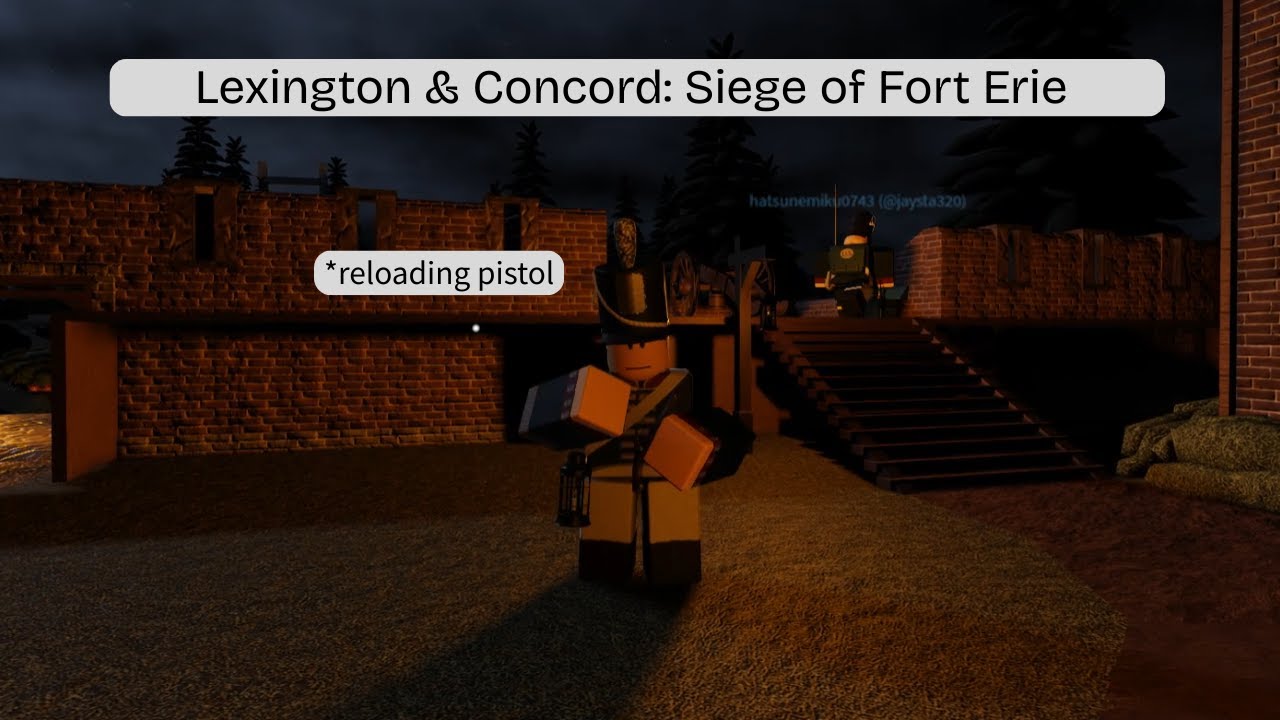 roblox but lexington & concord siege of fort erie