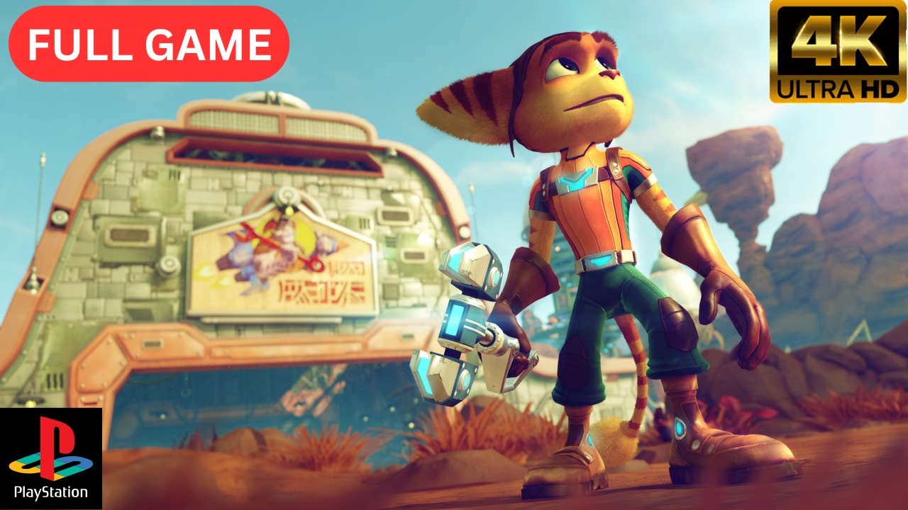 Ratchet & Clank – Full Gameplay Walkthrough | 4K 60FPS