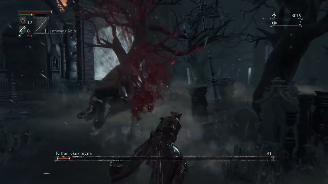 Father Gascoige Boss Fight | Bloodborne
