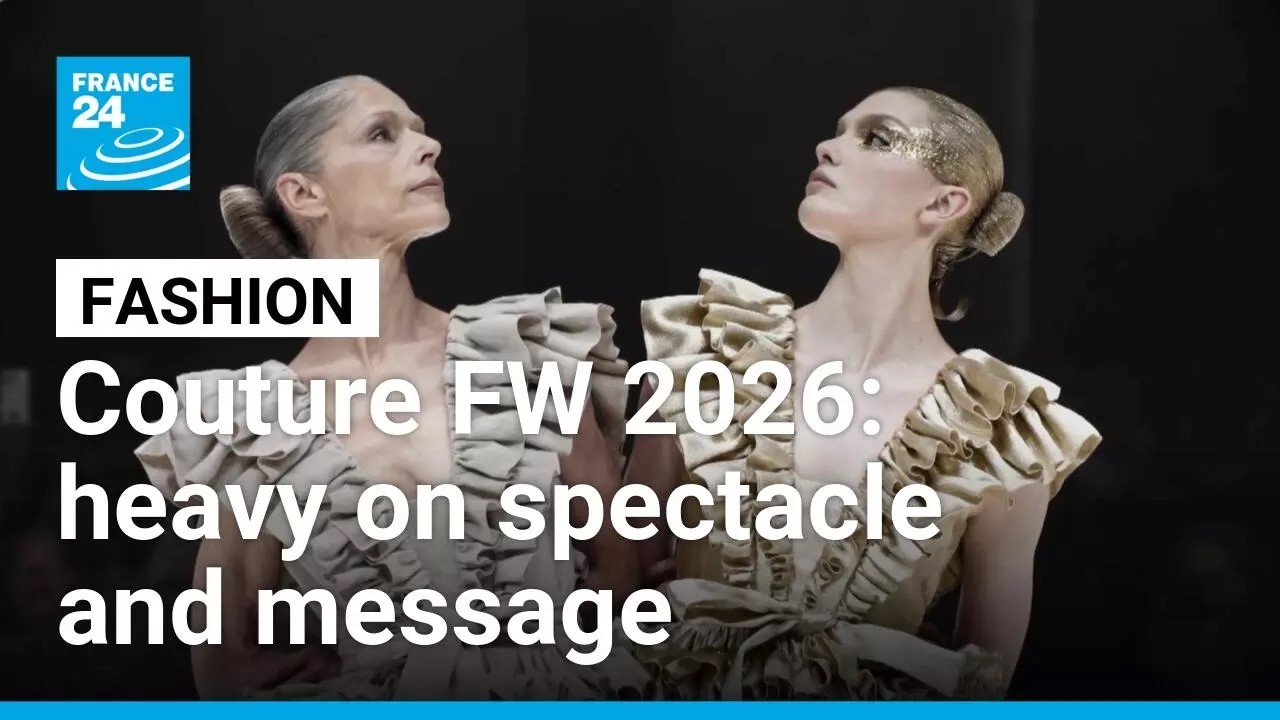 Haute Couture Fall-Winter 2027: Big on spectacle and on message &bull; FRANCE 24 English