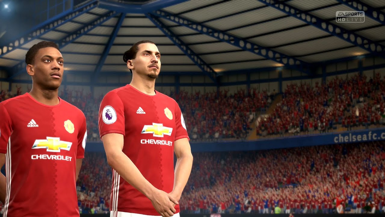 FIFA 17 | Manchester United vs Real Madrid - Full Gameplay (PS4/Xbox One)