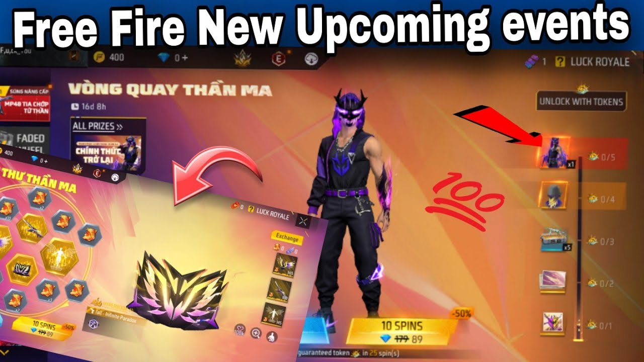 Free Fire New Upcoming Events 2026 India Pakistan Players