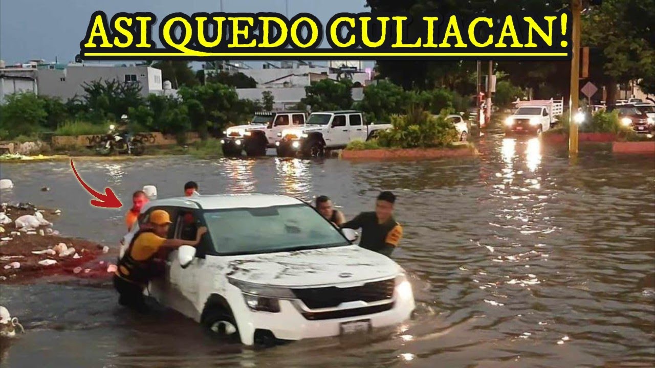 ASI QUEDO CULIACAN 😰DESPUES DE LA LLUVIA Y LOS VIENTOS 😱 RECORRIDO POR LA CUIDAD 🔴