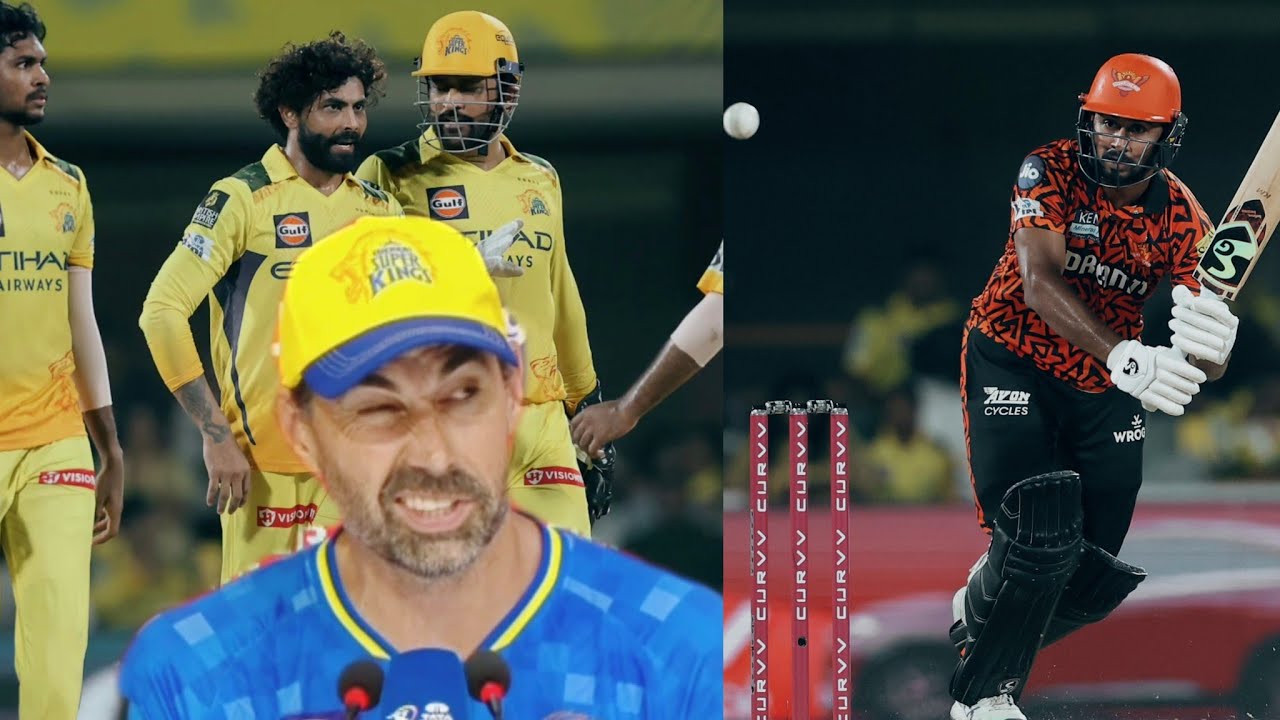 Stephen Fleming and Daniel Vettori post match press conference | CSK vs SRH, IPL 2025 Kamindu Mendis