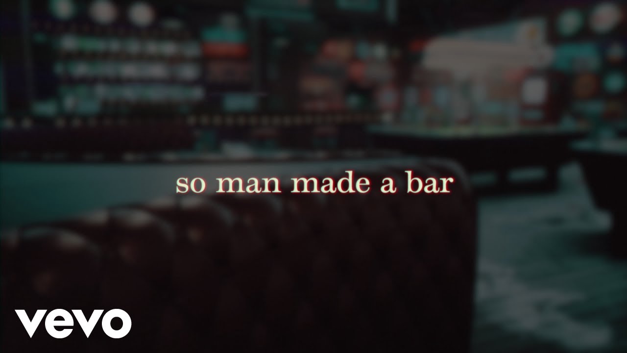 Morgan Wallen - Man Made A Bar (Lyric Video) ft. Eric Church