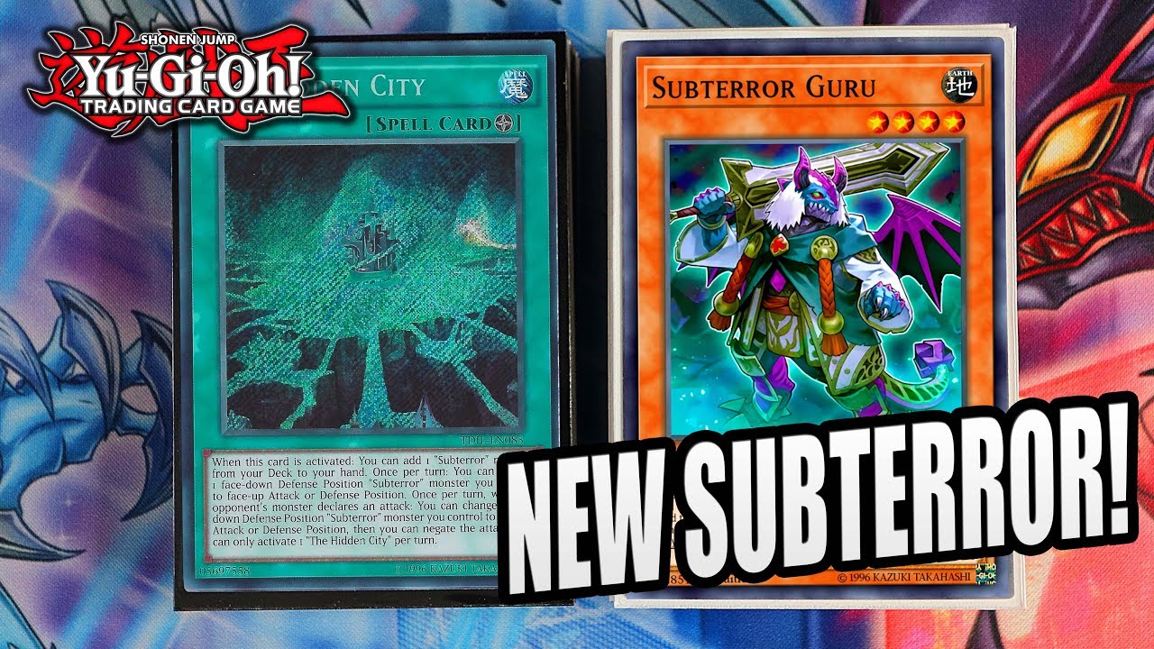Yu-Gi-Oh! BEST! NEW PURE SUBTERROR GURU DECK PROFILE! FEBURARY 2019 BANLIST! (Ft.Dzeeff)