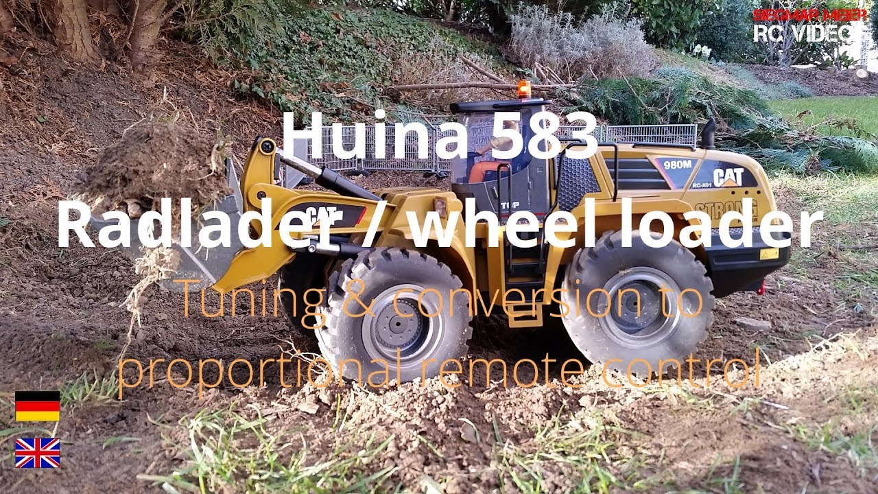 Huina 583 - Tuning & Umbau auf proportionale Steuerung