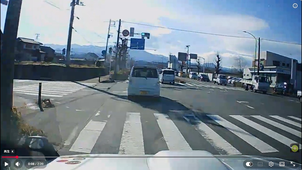 153.バイパス～県道～大人のお使い編２笑～。群馬帝国の日常。中華激安ドラレコ。たまに米軍ラジオON