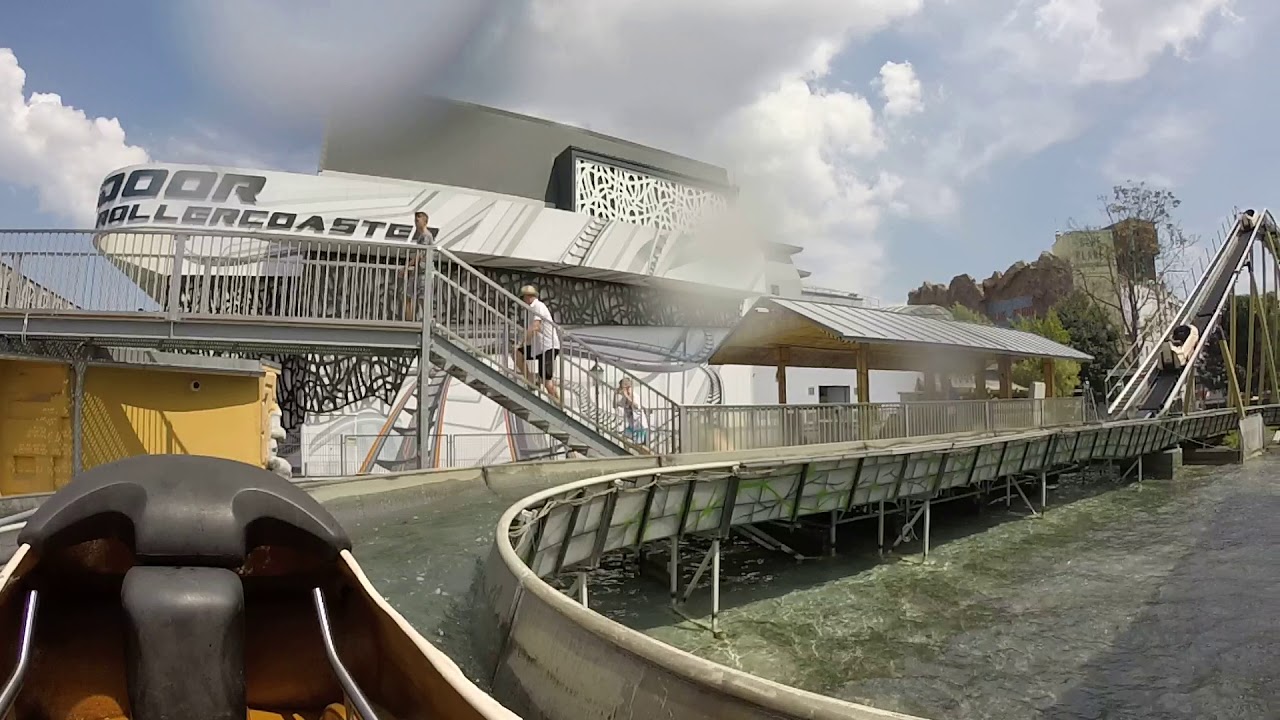 Aquagaudi Wildwasserbahn (Onride) Video Wiener Prater 2018