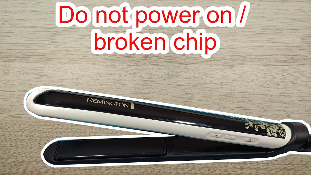 Hair straightener Remington S9500 Pearl / Wont power on // Pegla za kosu / Ne uključuje se